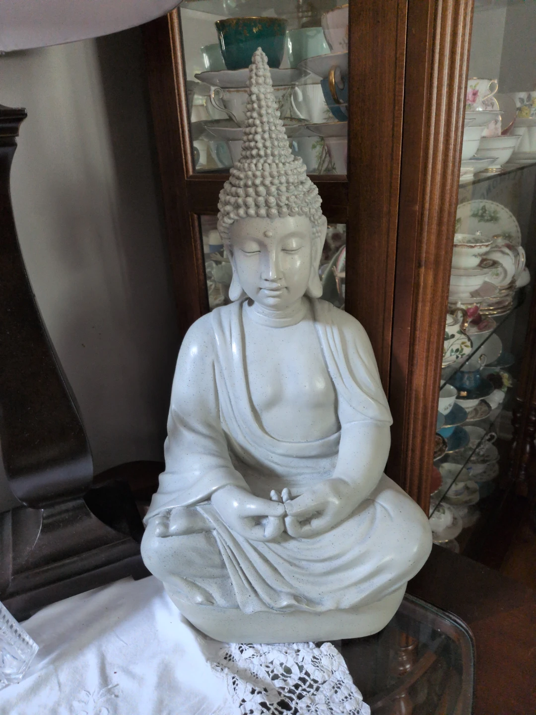 White Buddha Statue - photo 2