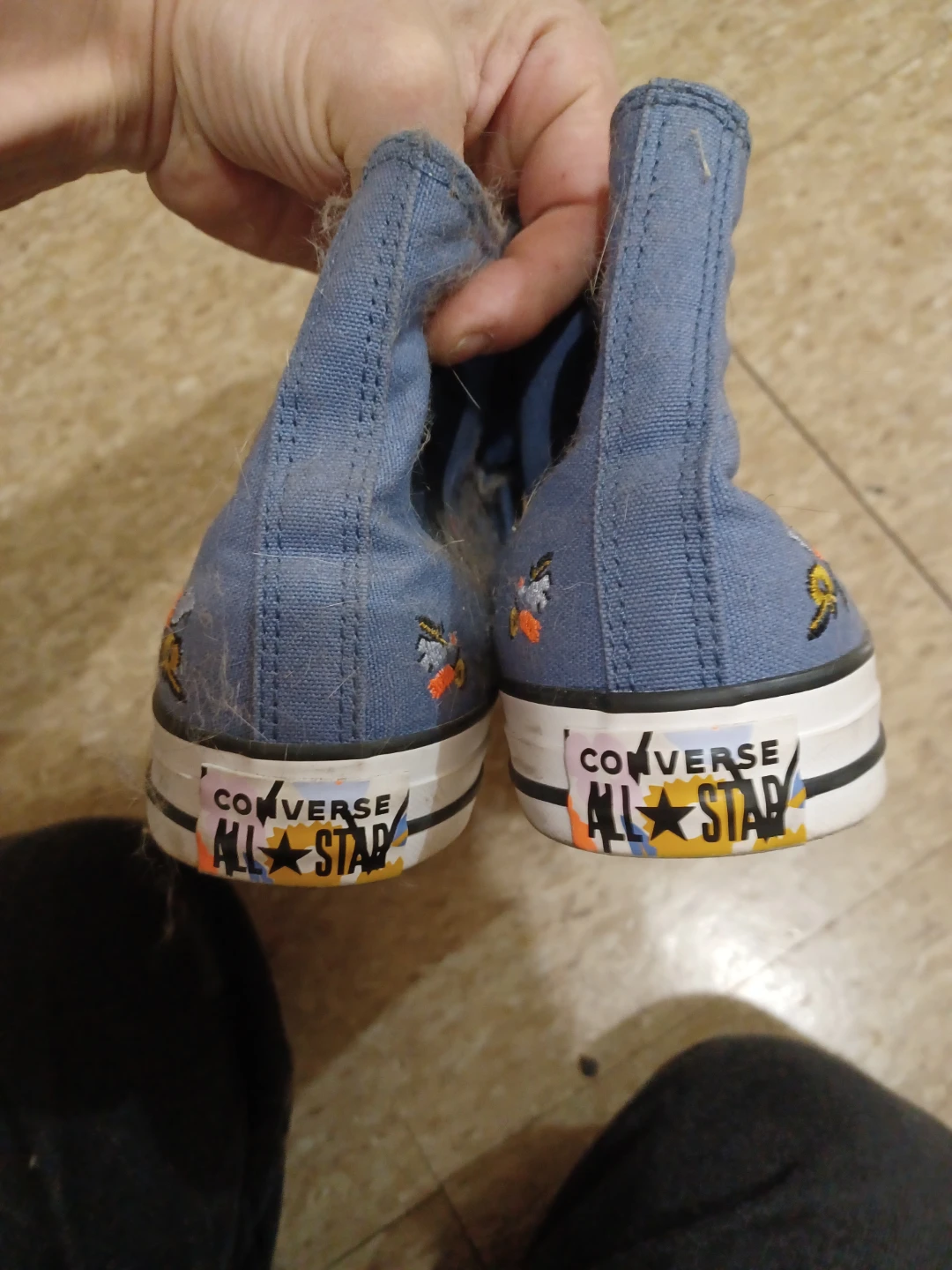 Converse Chuck Taylor All Star High Top Embroidered Shoes - photo 3