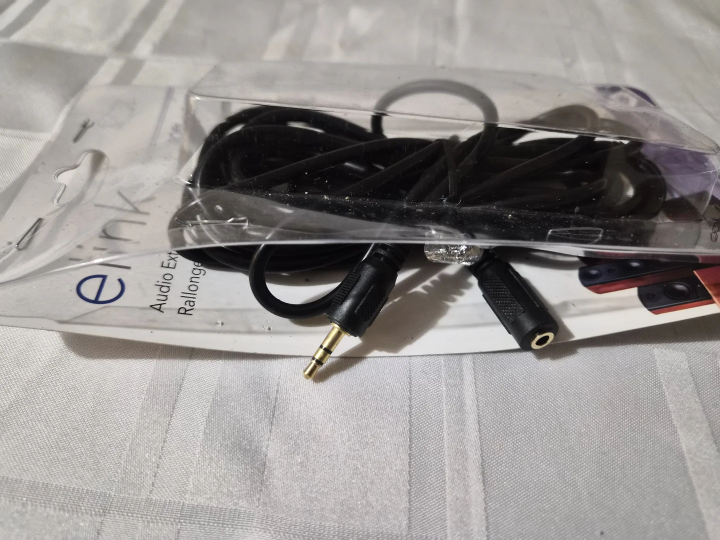 3.5mm  Audio extension cord (10 ft)