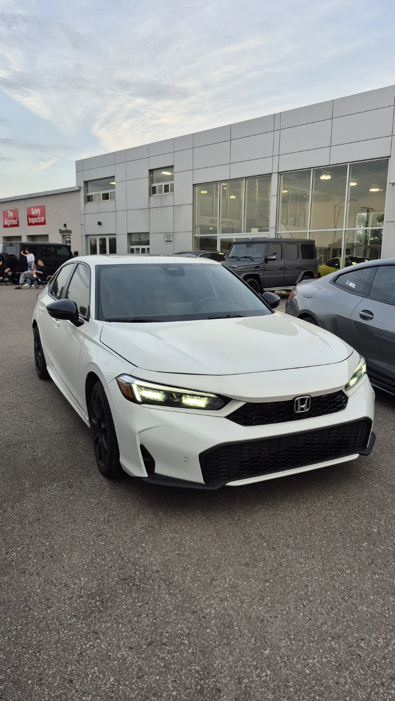 2025 Honda Civic sport hybrid touring - photo 2