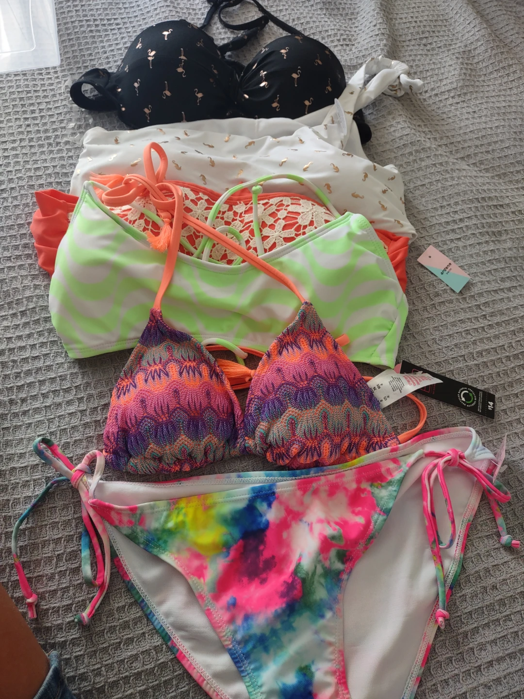 Assorted Bikini Tops and Bottom