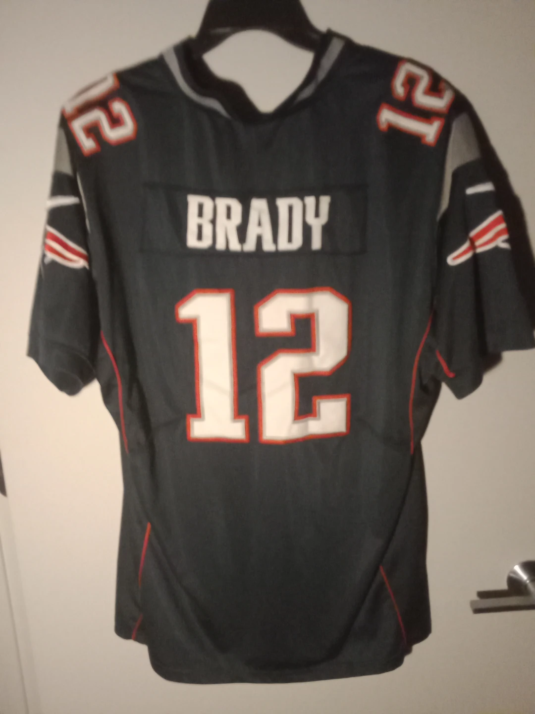 New England Patriots QB Tom Brady #12 Nike Jersey - photo 2