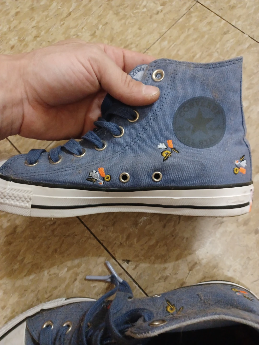 Converse Chuck Taylor All Star High Top Embroidered Shoes - photo 4