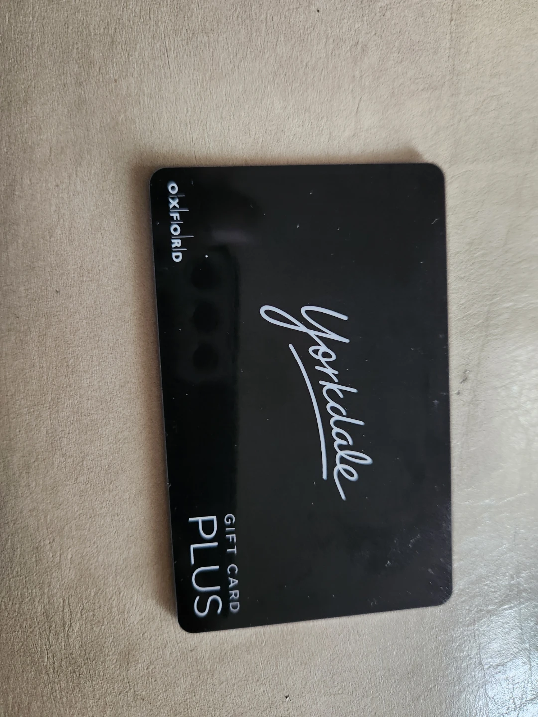 Yorkdale Oxford Gift Card - photo 2