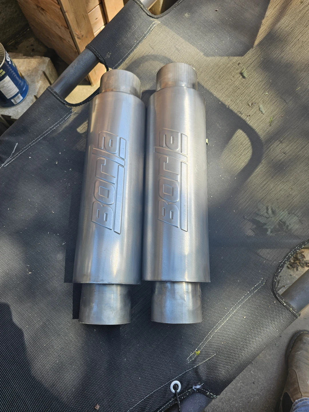 2 Borla XR-1 Mufflers