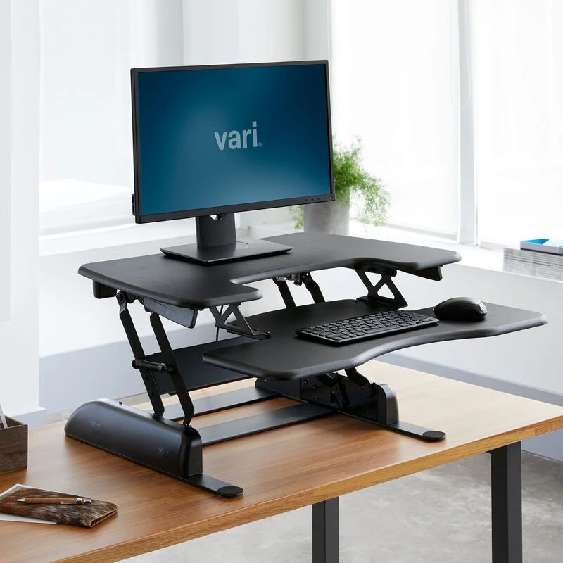VariDesk Pro Plus 30 – Height-Adjustable Standing Desk Converter - photo 2