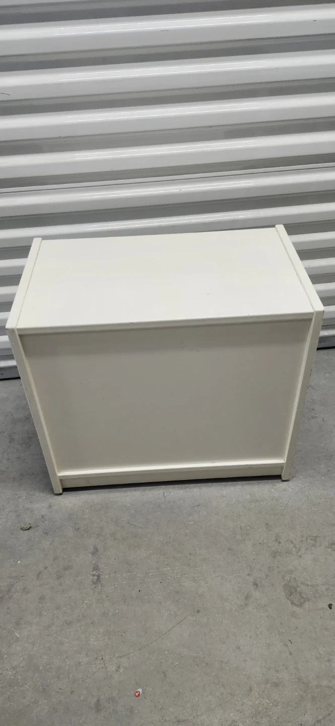 White cabinet with two doors - photo 5