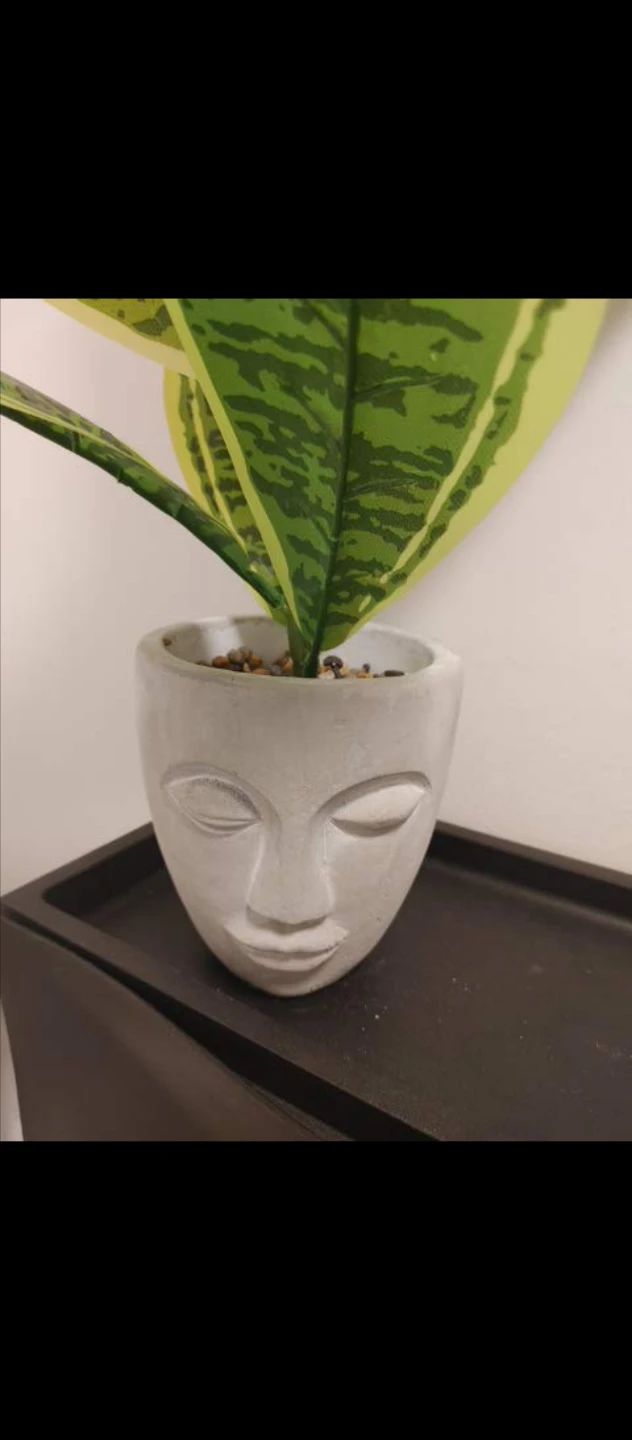 Artificial  Plant in Face Pot New - photo 3