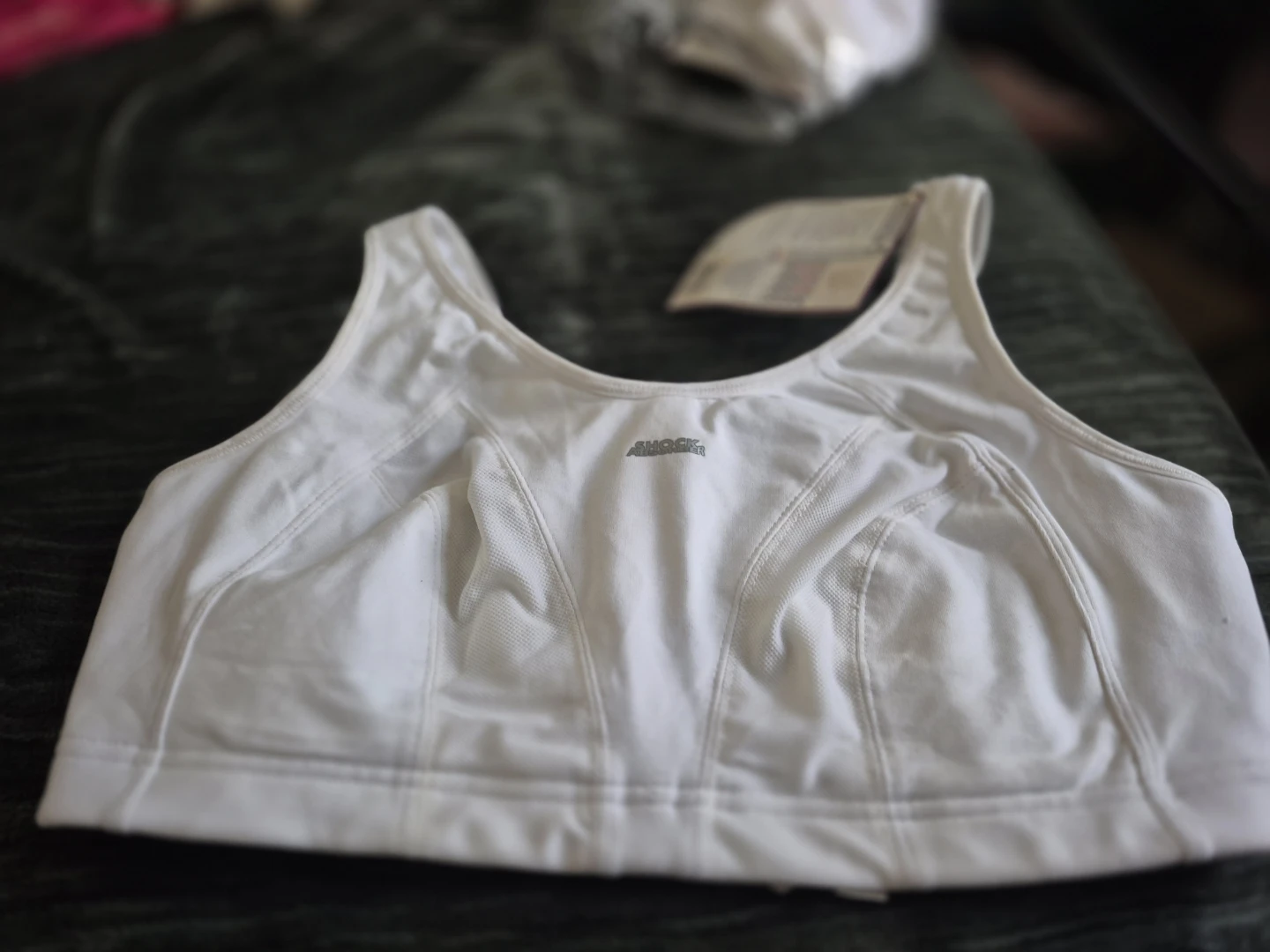 Shock Absorber White Sports Bra size US 38E