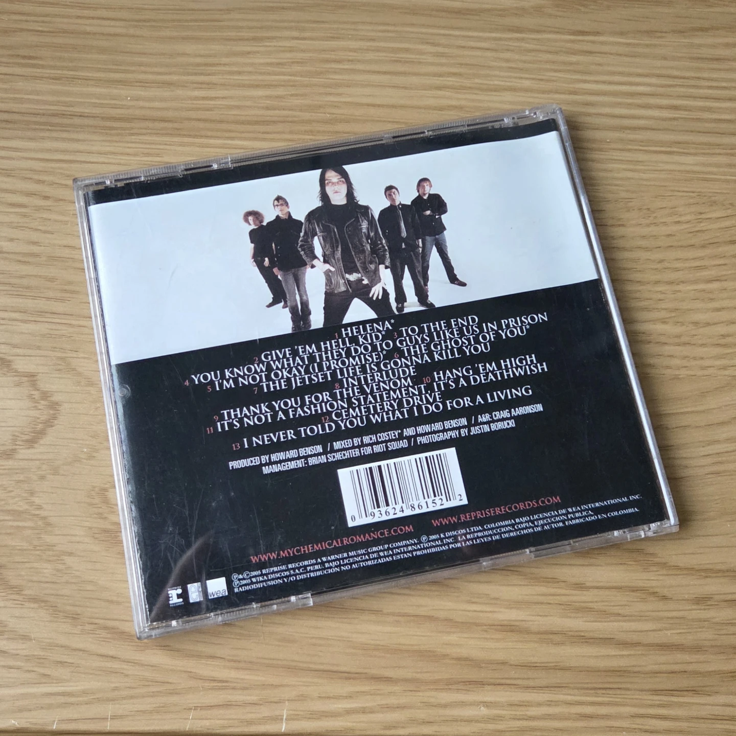 My Chemical Romance - Three Cheers for Sweet Revenge CD - photo 3