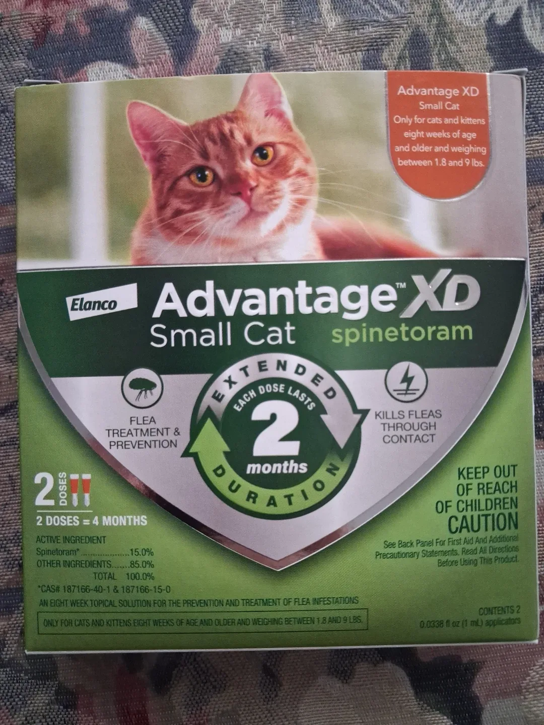 Elanco Advantage XD Small Cat Flea Treatment
