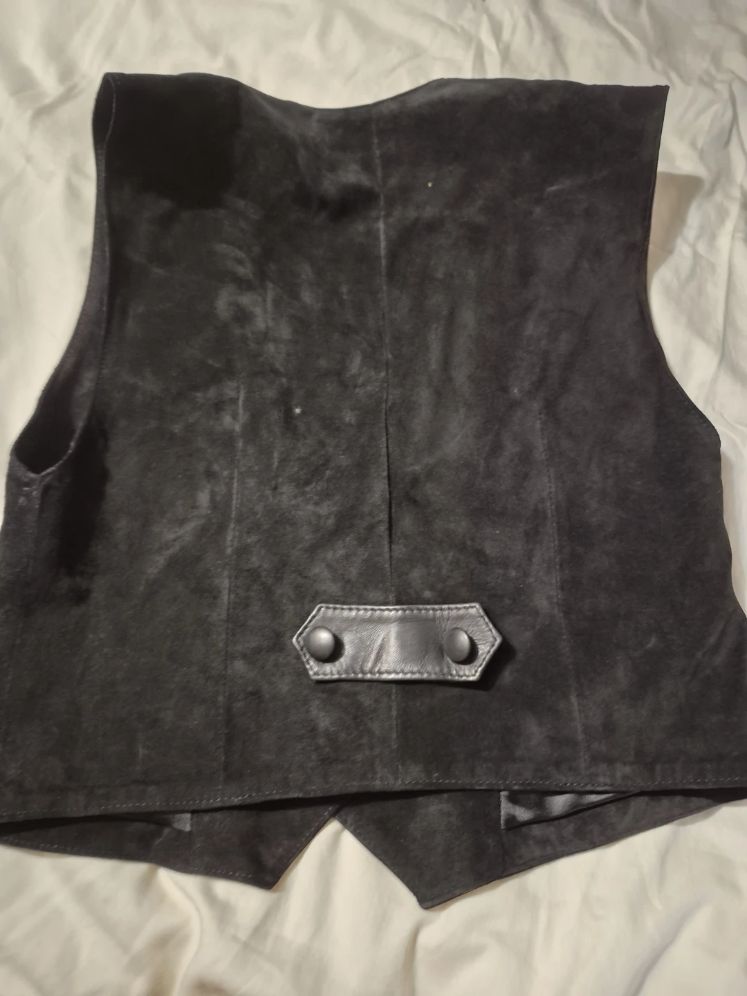 Danier Black Suede Leather Vest - photo 4