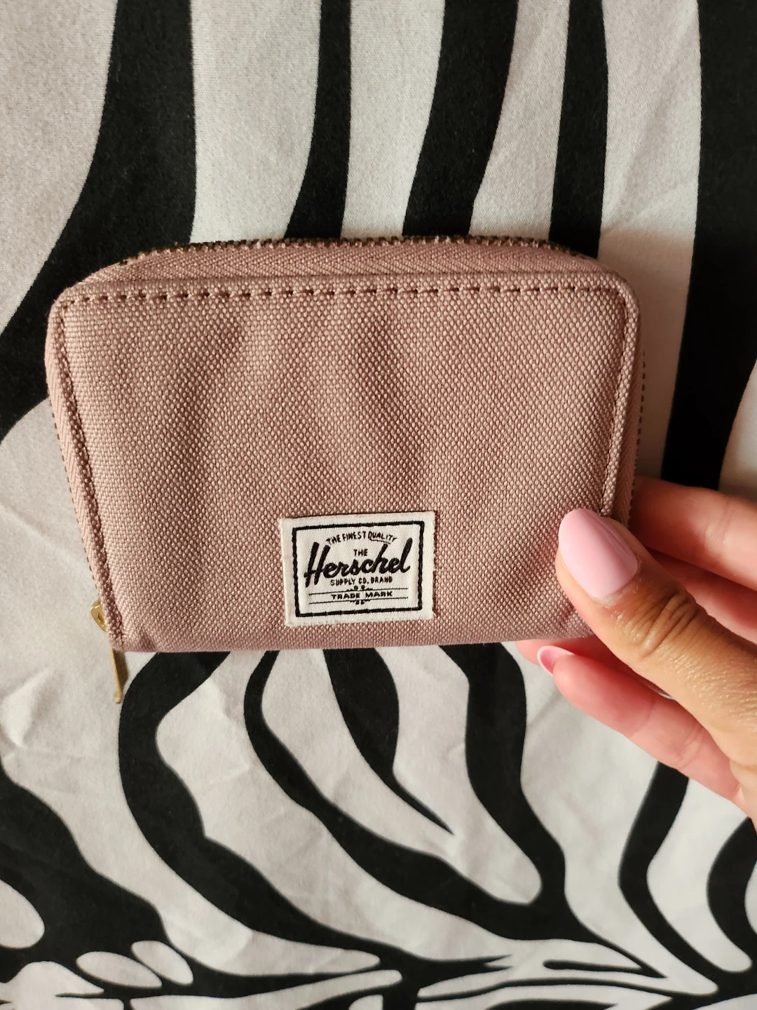Herschel Supply Co. Pink Zip Wallet
