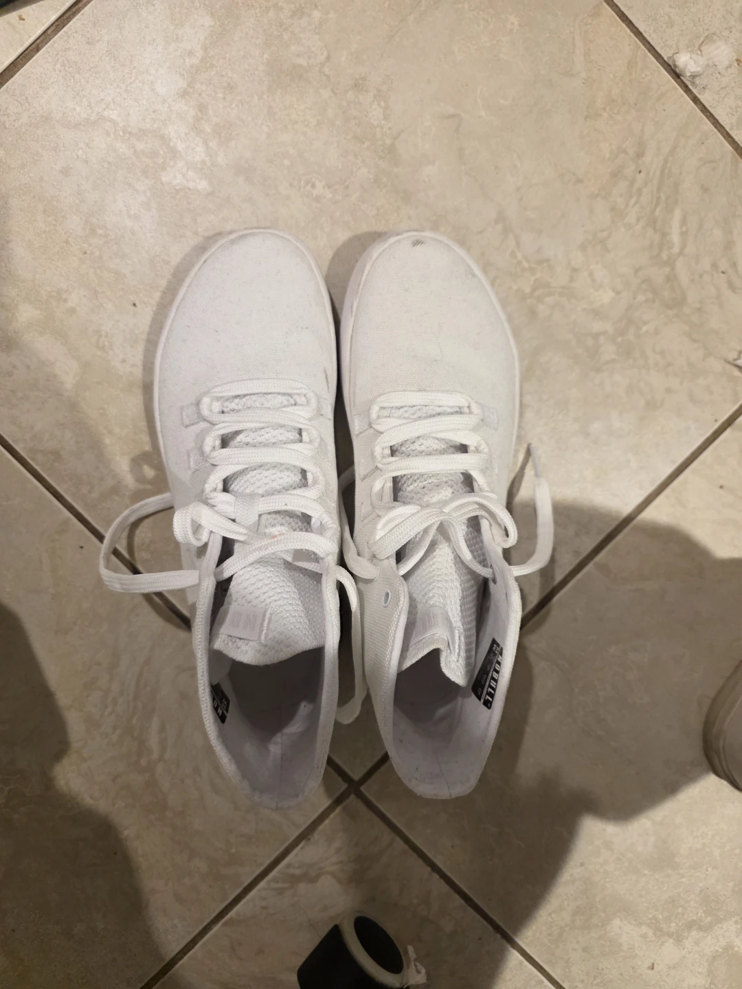 White Nobull High-Top Training Shoes