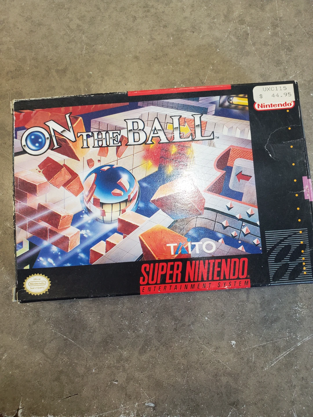 On The Ball Super Nintendo Game