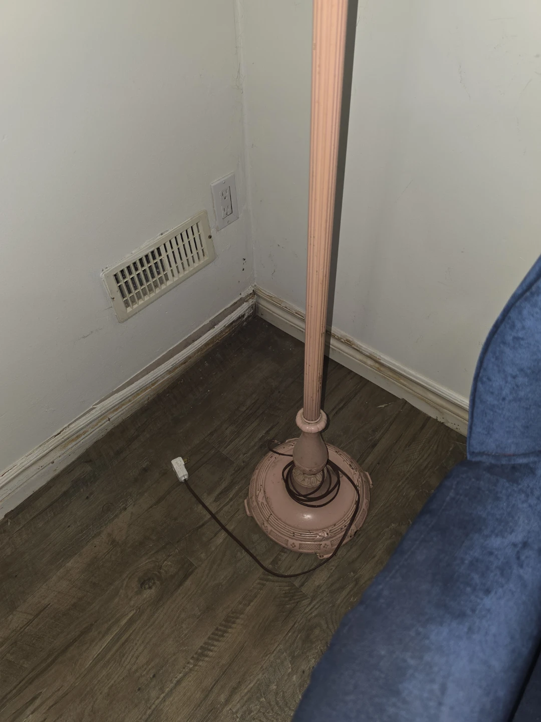 Pink Floor Lamp, antique - photo 3