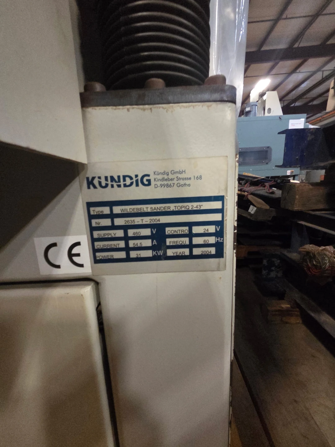 HOLZ-HER KUNDIG Wide Belt Sander - photo 4