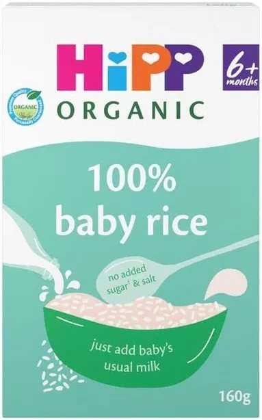 HiPP Organic 100% Baby Rice 160g