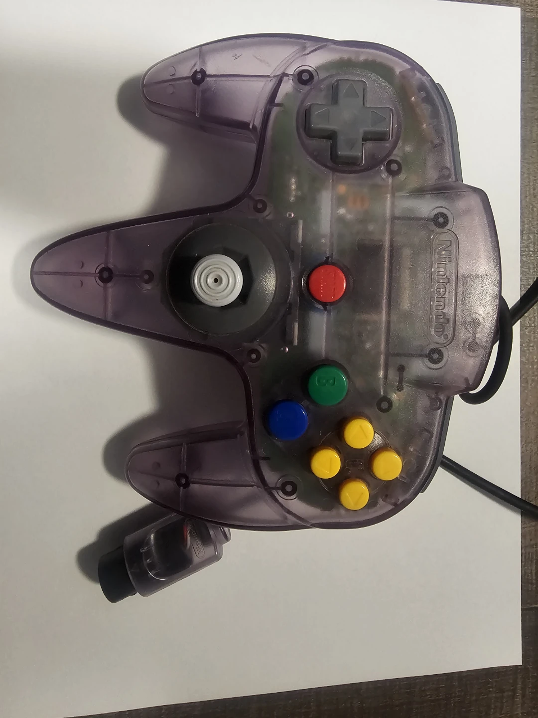 Nintendo N64 Controller - Purple Transparent