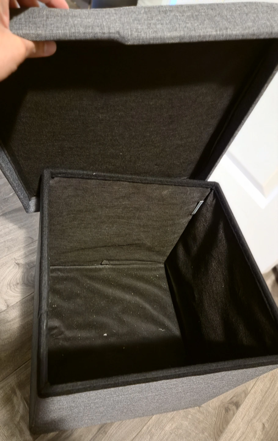 Collapsible Storage Ottoman - photo 3
