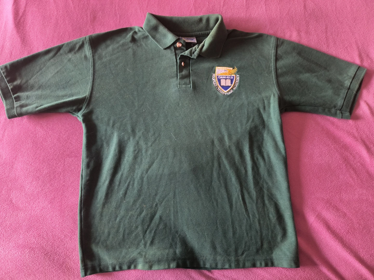 Green Polo Shirt - Providence Christian Academy