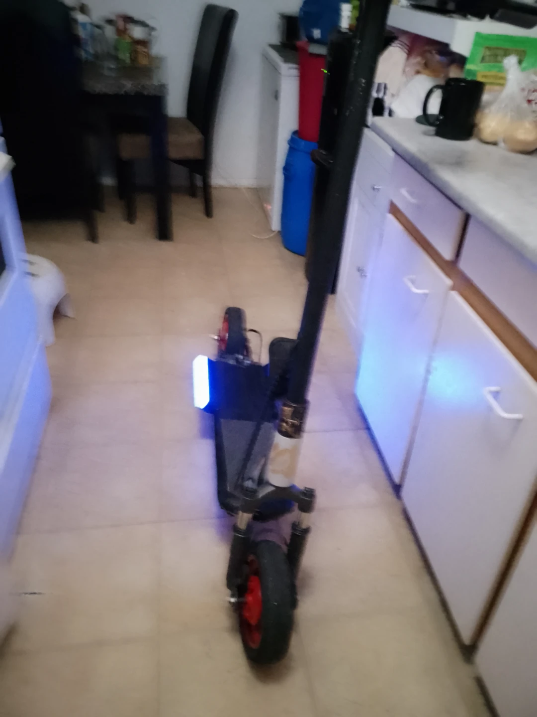 Electric Scooter with Headlight