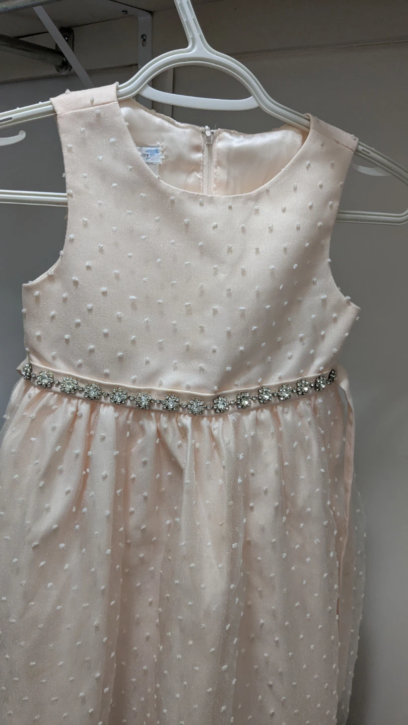 Paparazzi Girls' Dress Size 6X - Light Pink