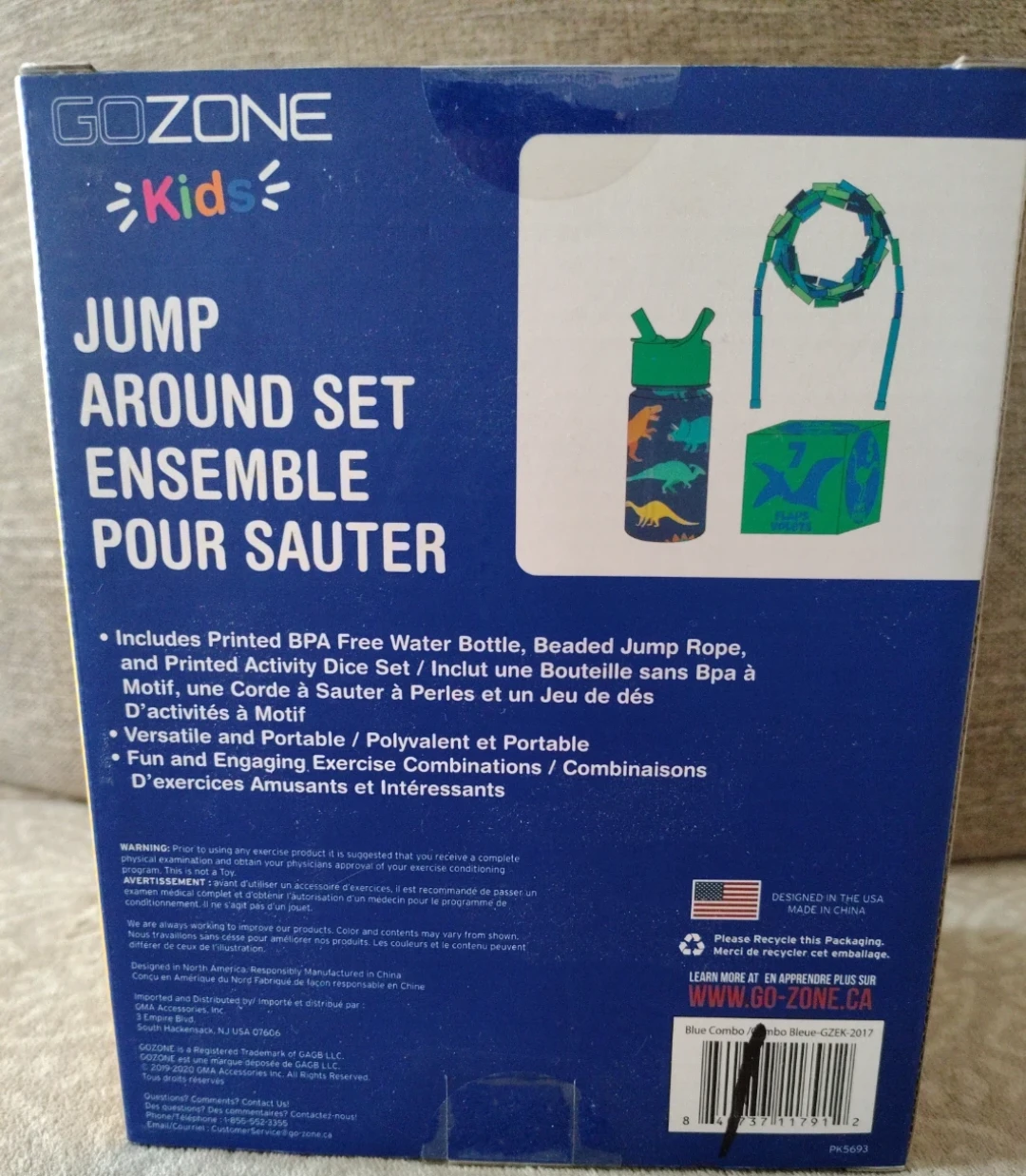 GOZONE Kids Jump Around Set with Water Bottle - photo 2