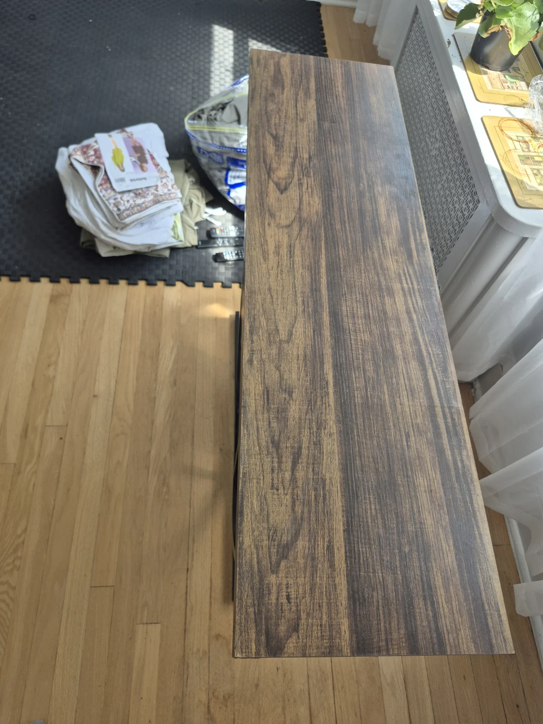 Console Table with Shelves - photo 2