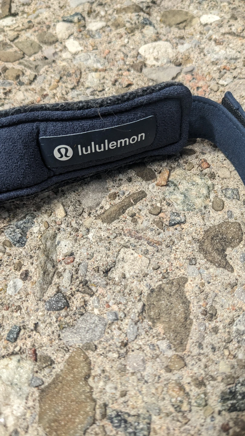 Lululemon Navy Blue Visor - photo 2