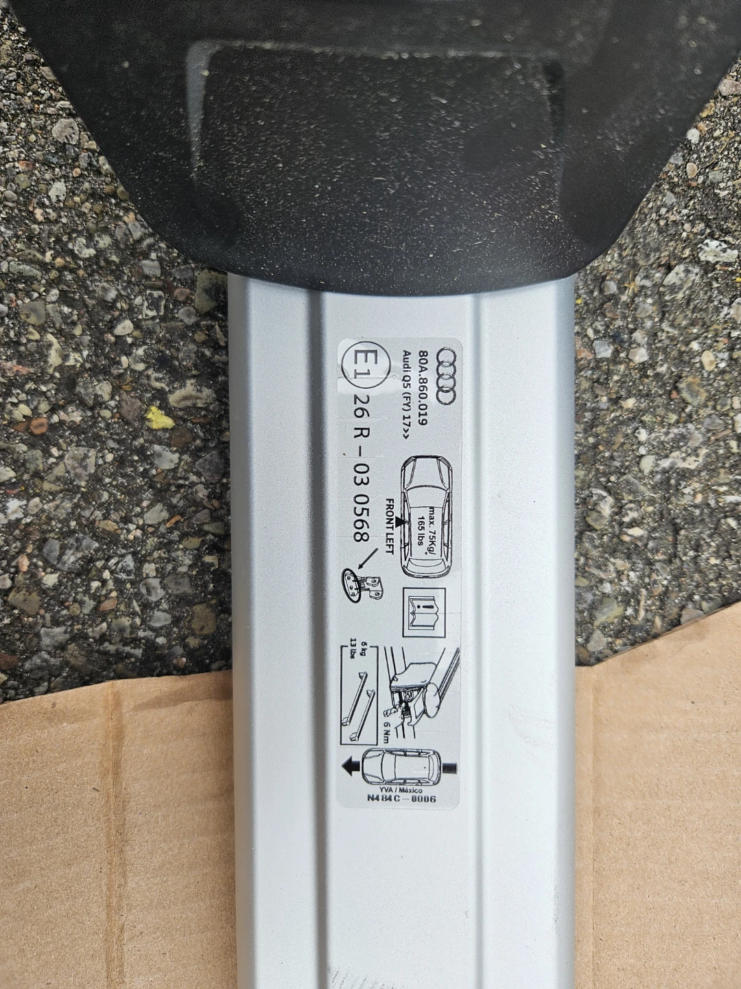 Audi Roof Rack Bars for q5 (2017-2023) - photo 5