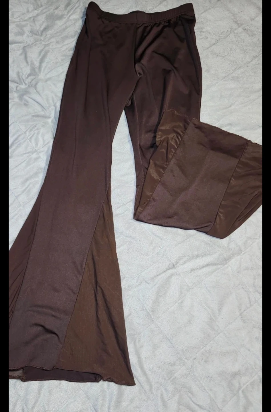 Brown Flare Pants