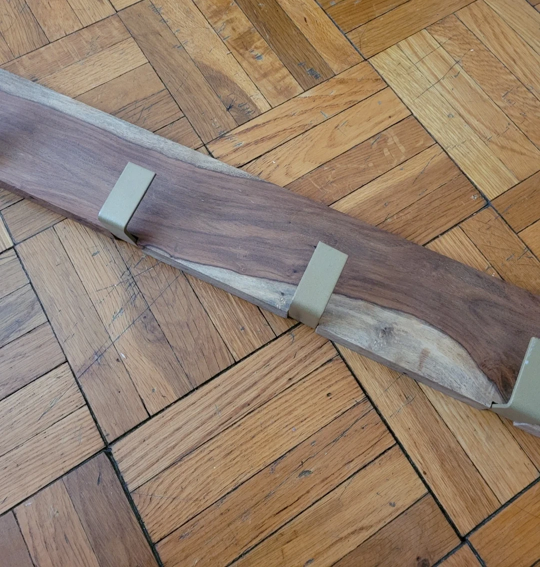 Wooden Wall Mounted Coat Rack - photo 3