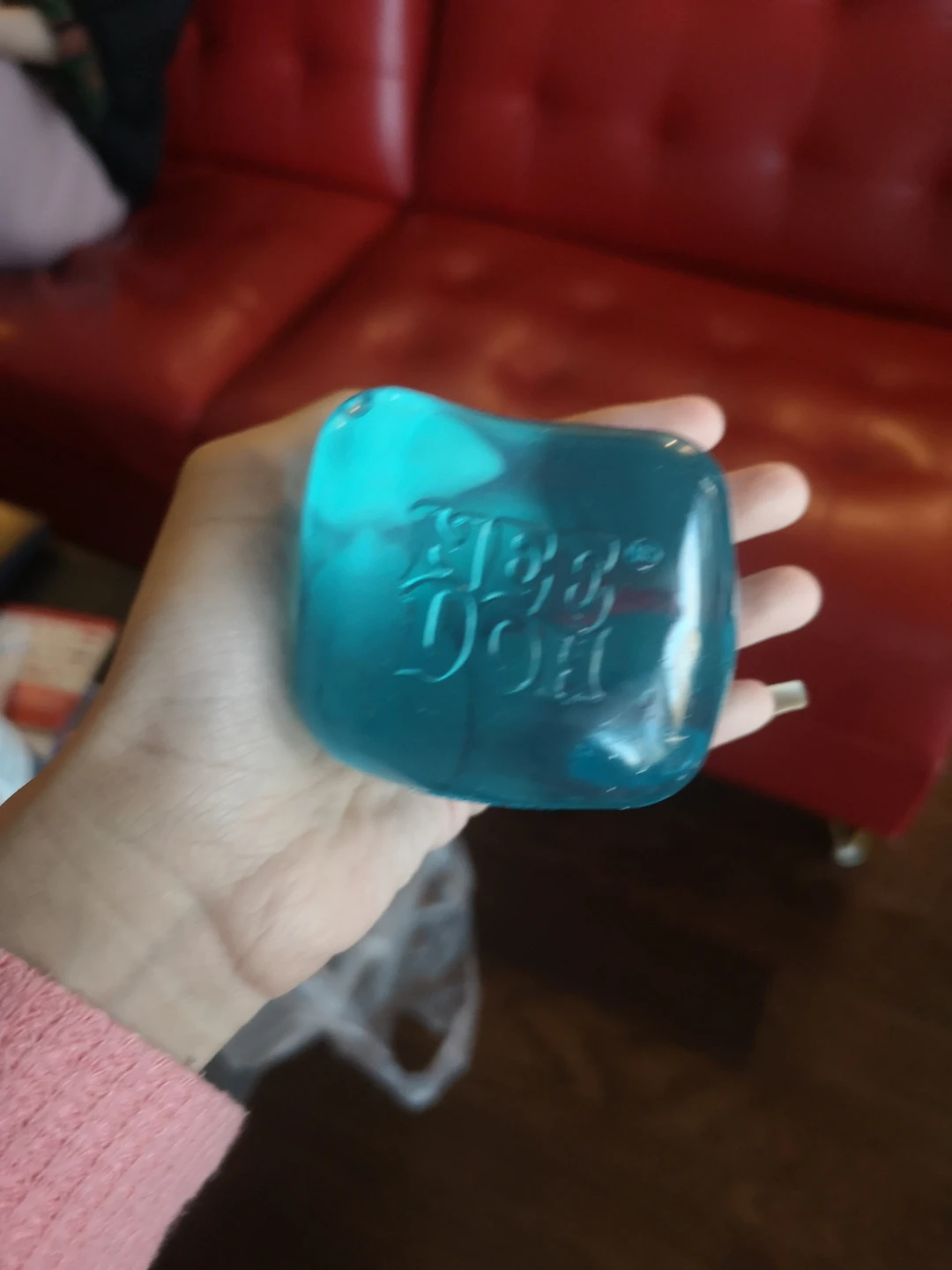 Used blue needoh