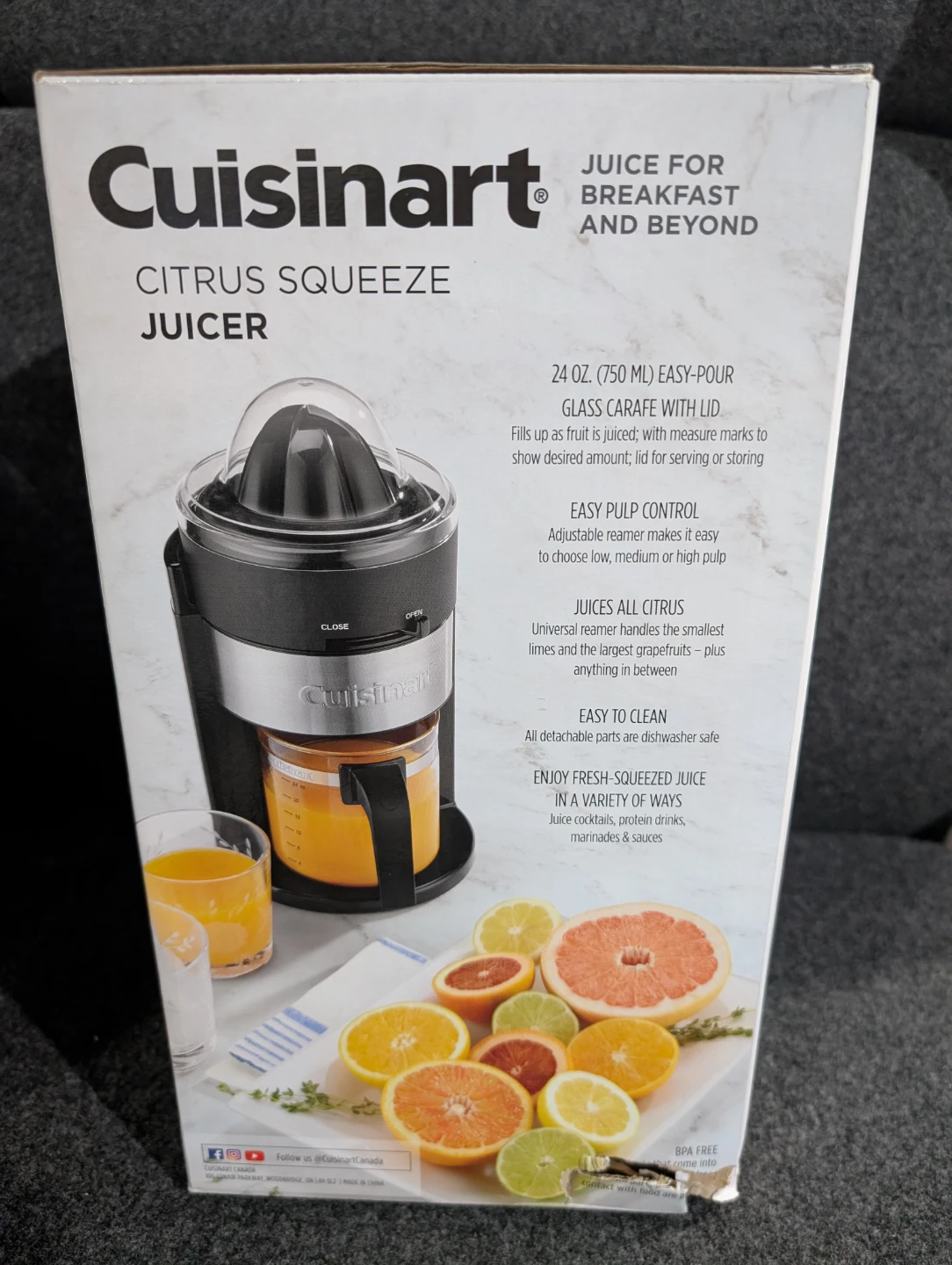 Cuisinart Citrus Squeeze Juicer (Brand New) - photo 2