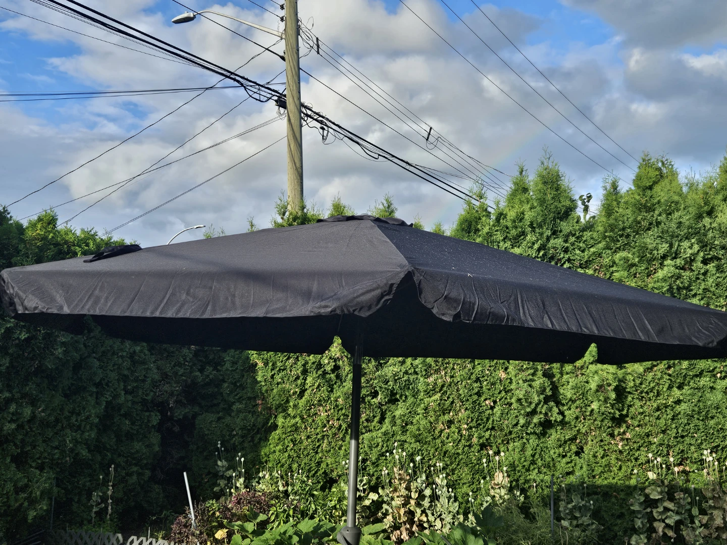 Black Patio Umbrella