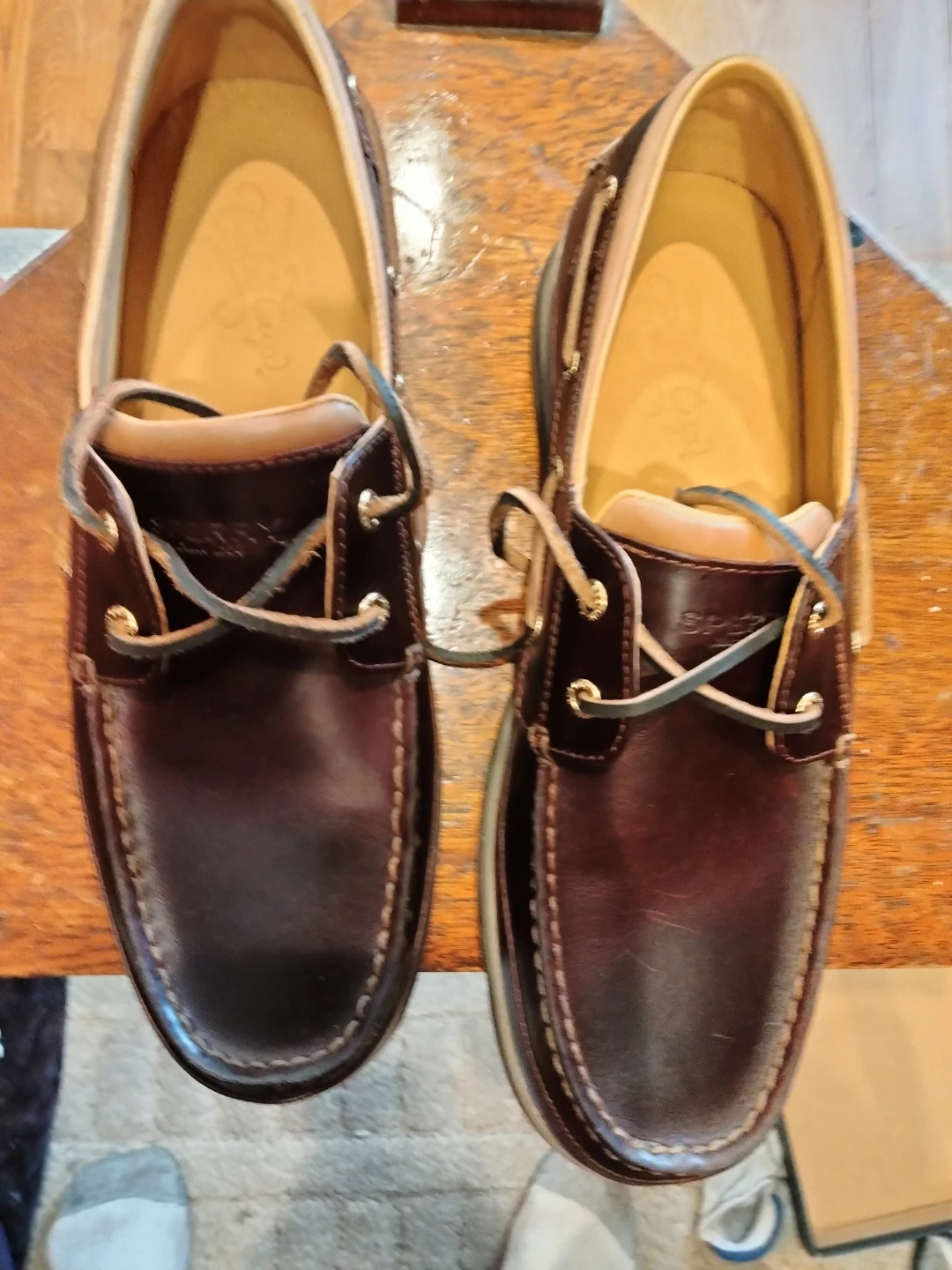 Sperry Gold A/S AmarettoBoat Shoes Size 11.5 - photo 5