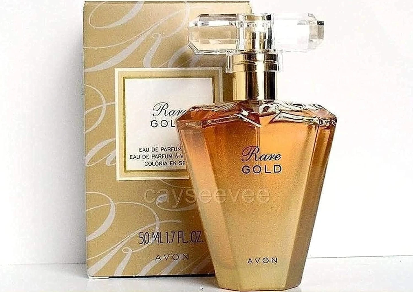 NEW- Rare Gold and Rare Amethyst Avon Eau de Perfume 50 ml.