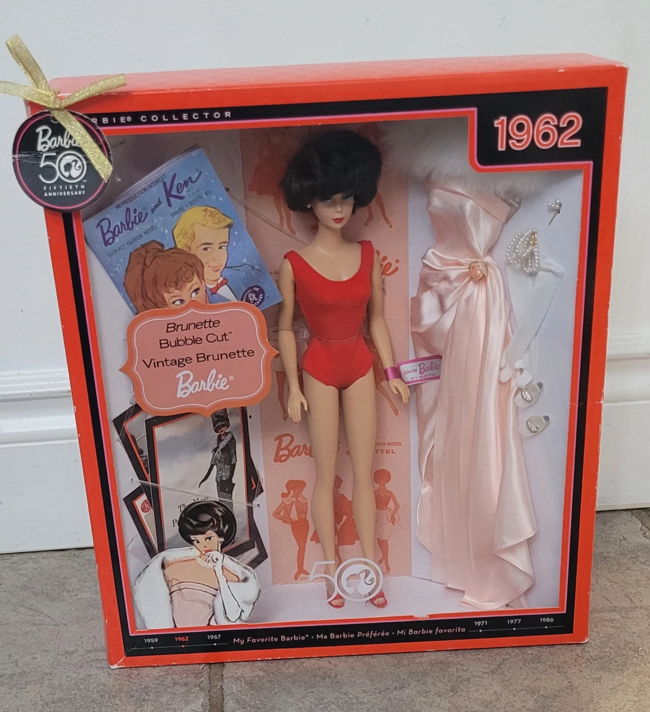 My Favorite Barbie 1962 50th Anniversary