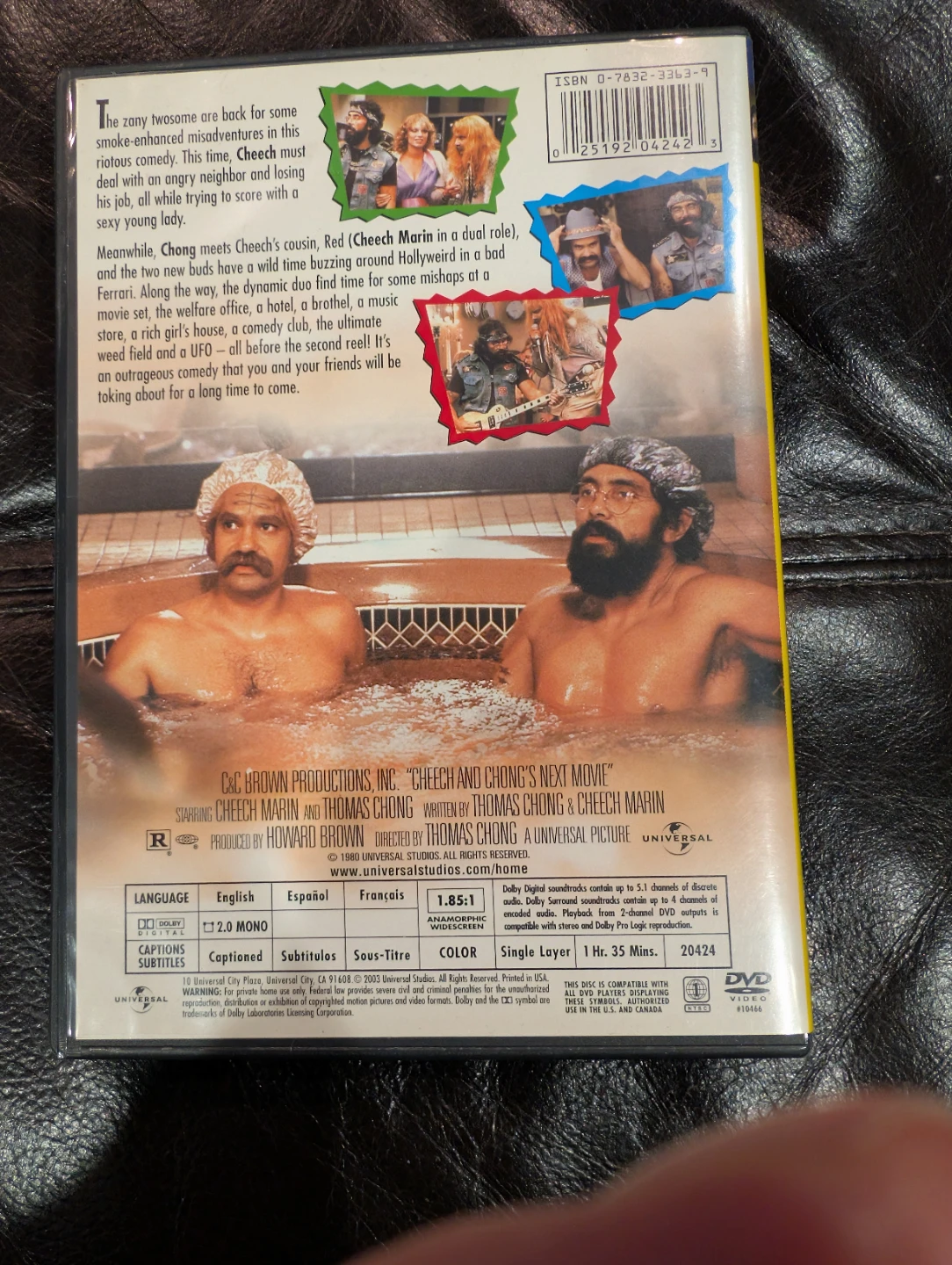 Selling Two DVD Cheech & Chong's Next Movie and Pig  Hunt DVD - photo 3