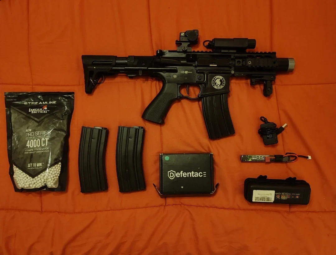 Lancer Tactical  BATTLEHAWK  4" PDW  smoothe build   $170.00 obo - photo 3
