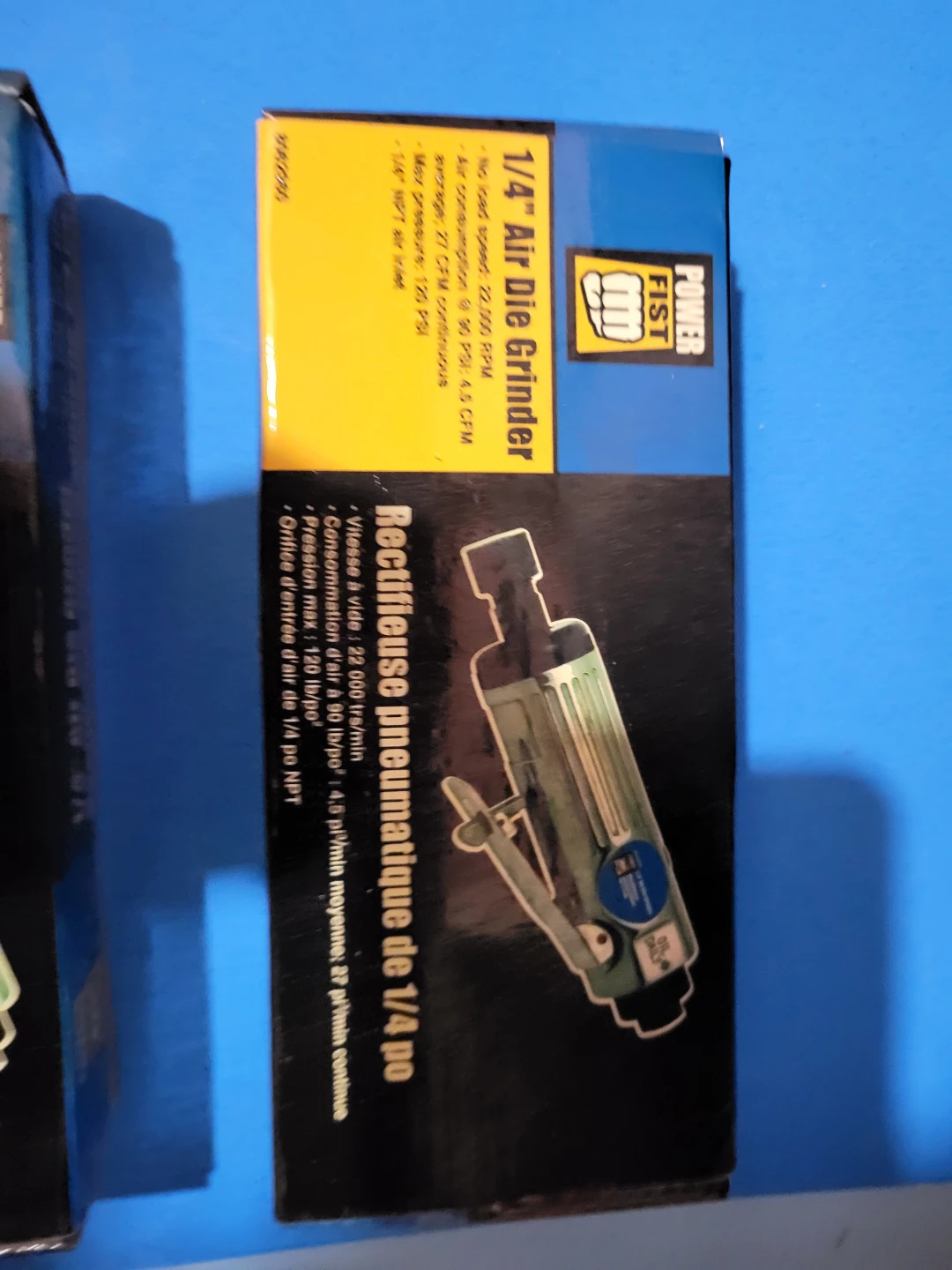 Power Fist 1/4" Air Die Grinder - photo 2