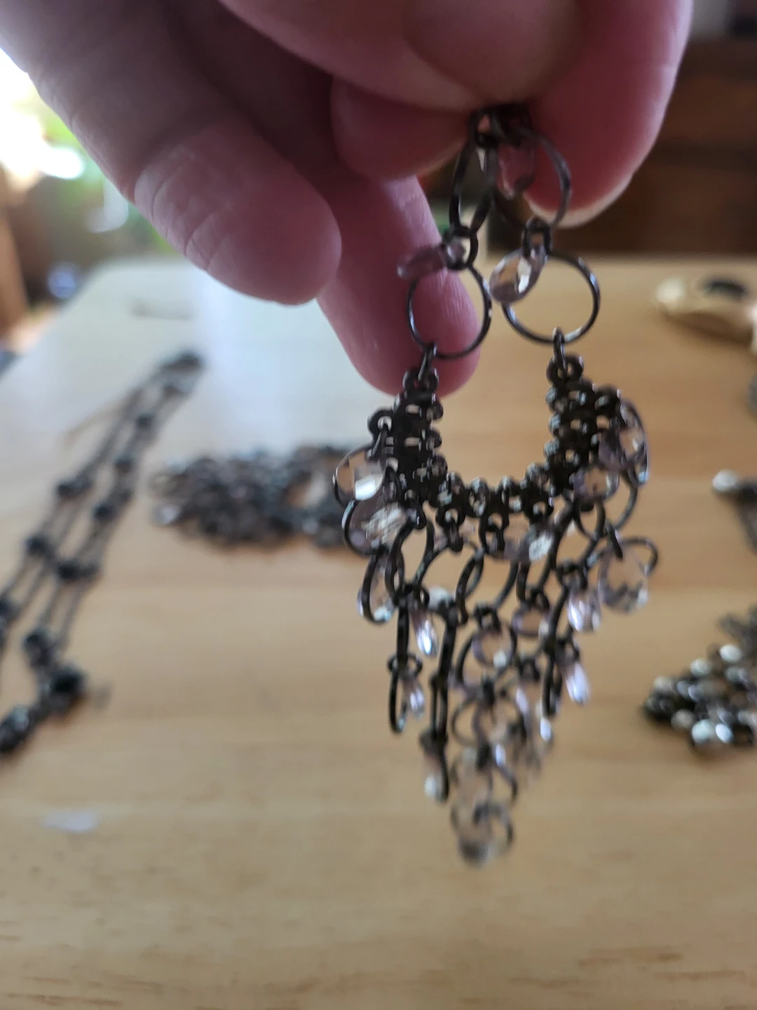 Set of 3 Necklaces and Earrings - photo 3