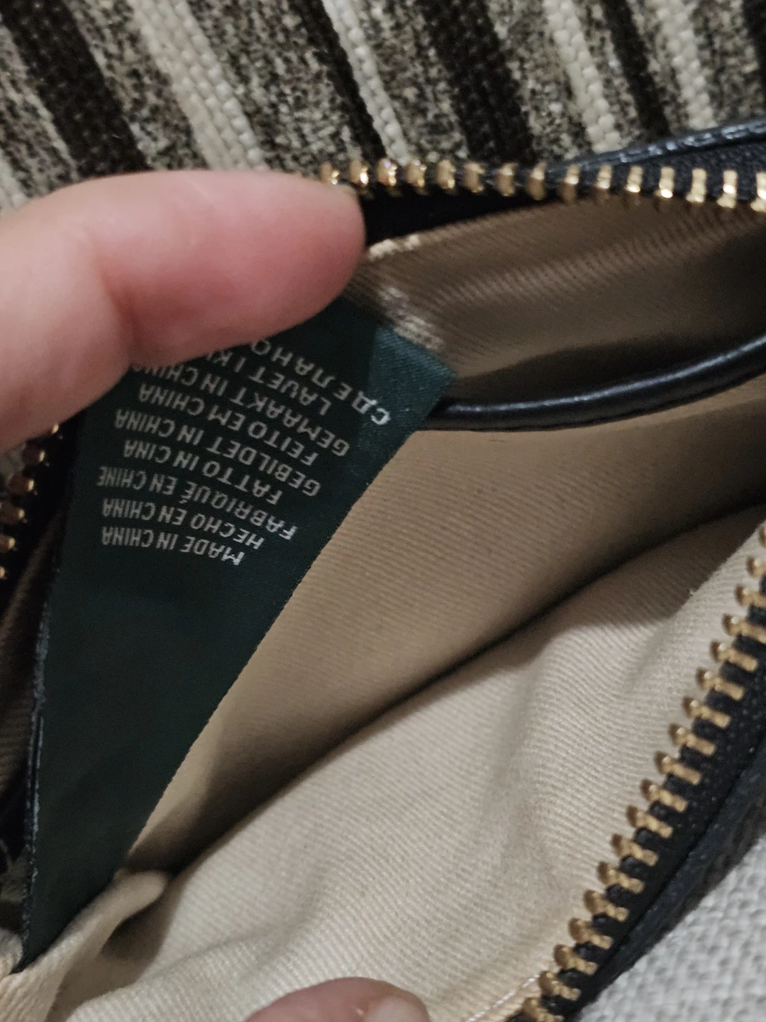 Black Polo Ralph Lauren Wristlet Pouch - photo 3