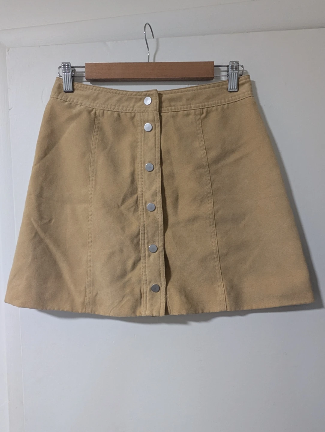 Divided by H&M Tan A-Line Skirt