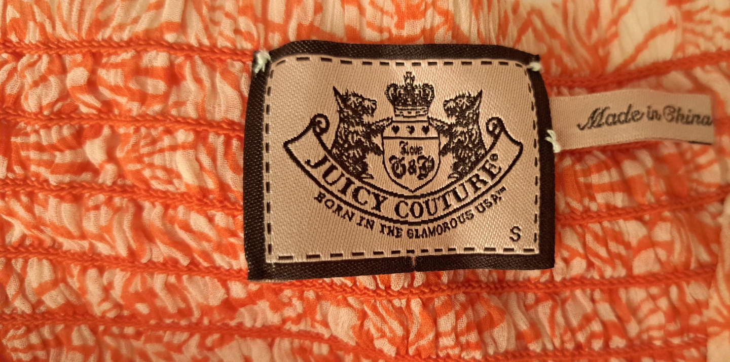 Juicy Couture Orange Floral Maxi Dress - photo 2