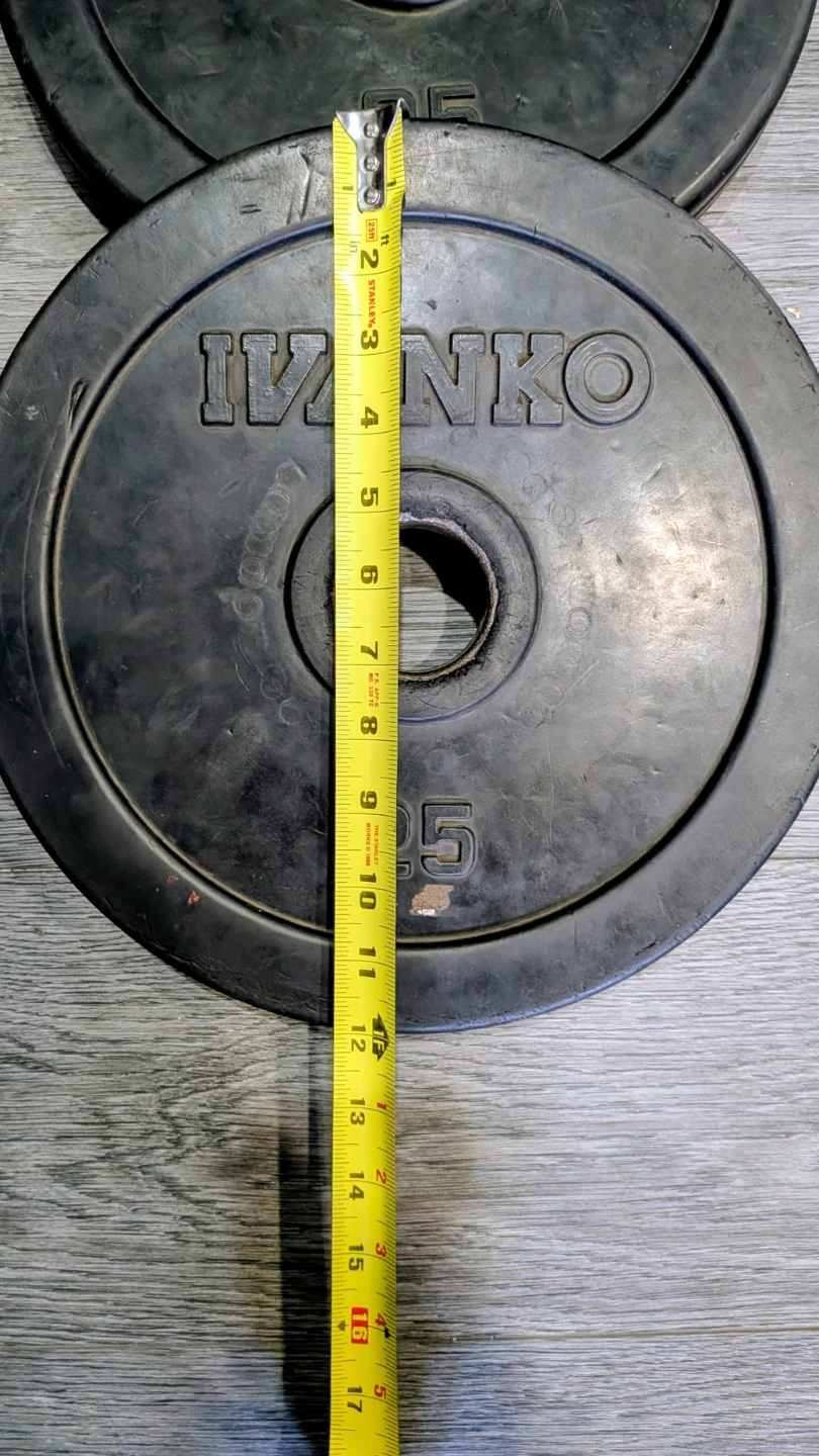Ivanko 25lb Weight Plates (Pair) - photo 2