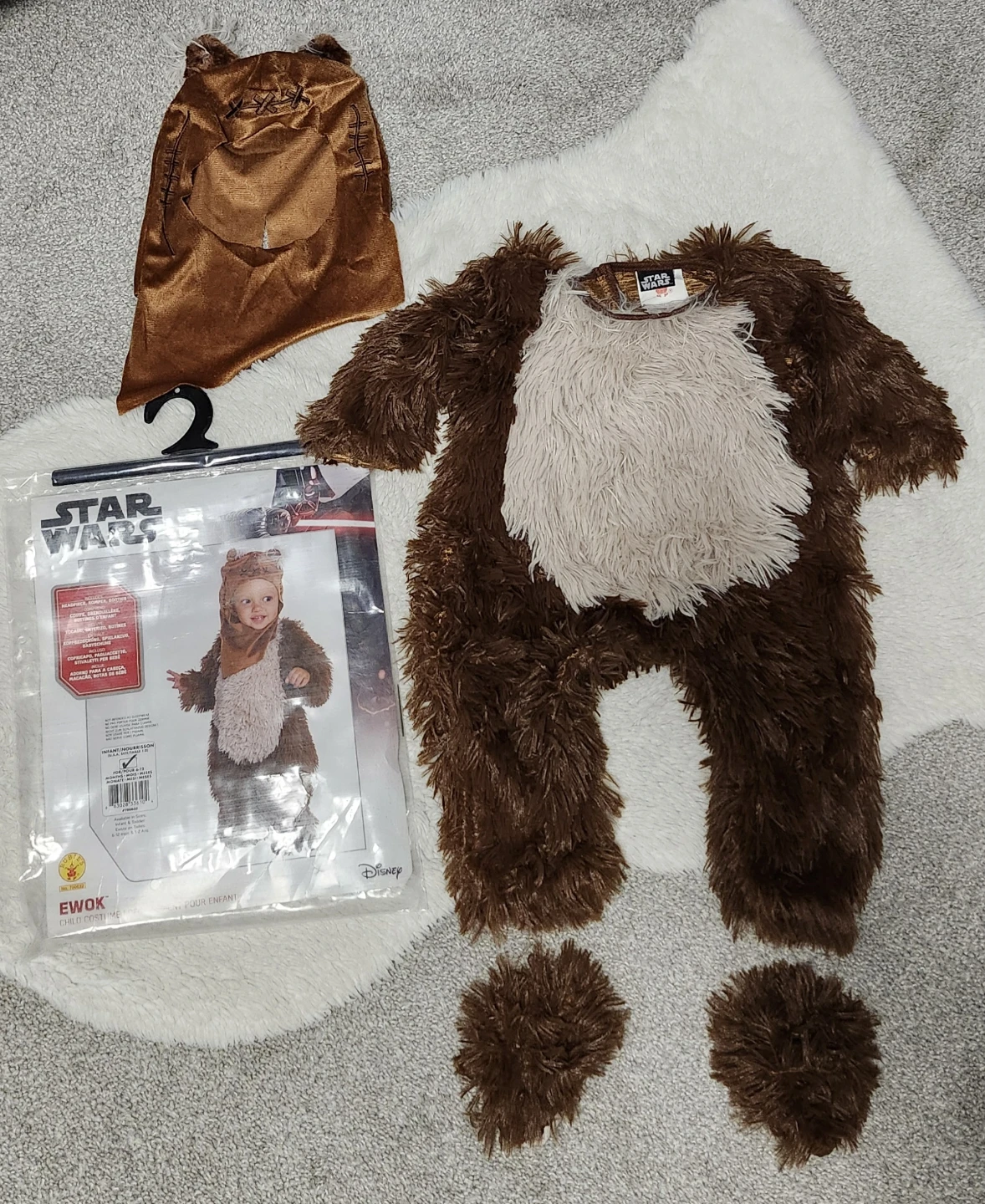 Star Wars Ewok Infant Costume 6-12 Months