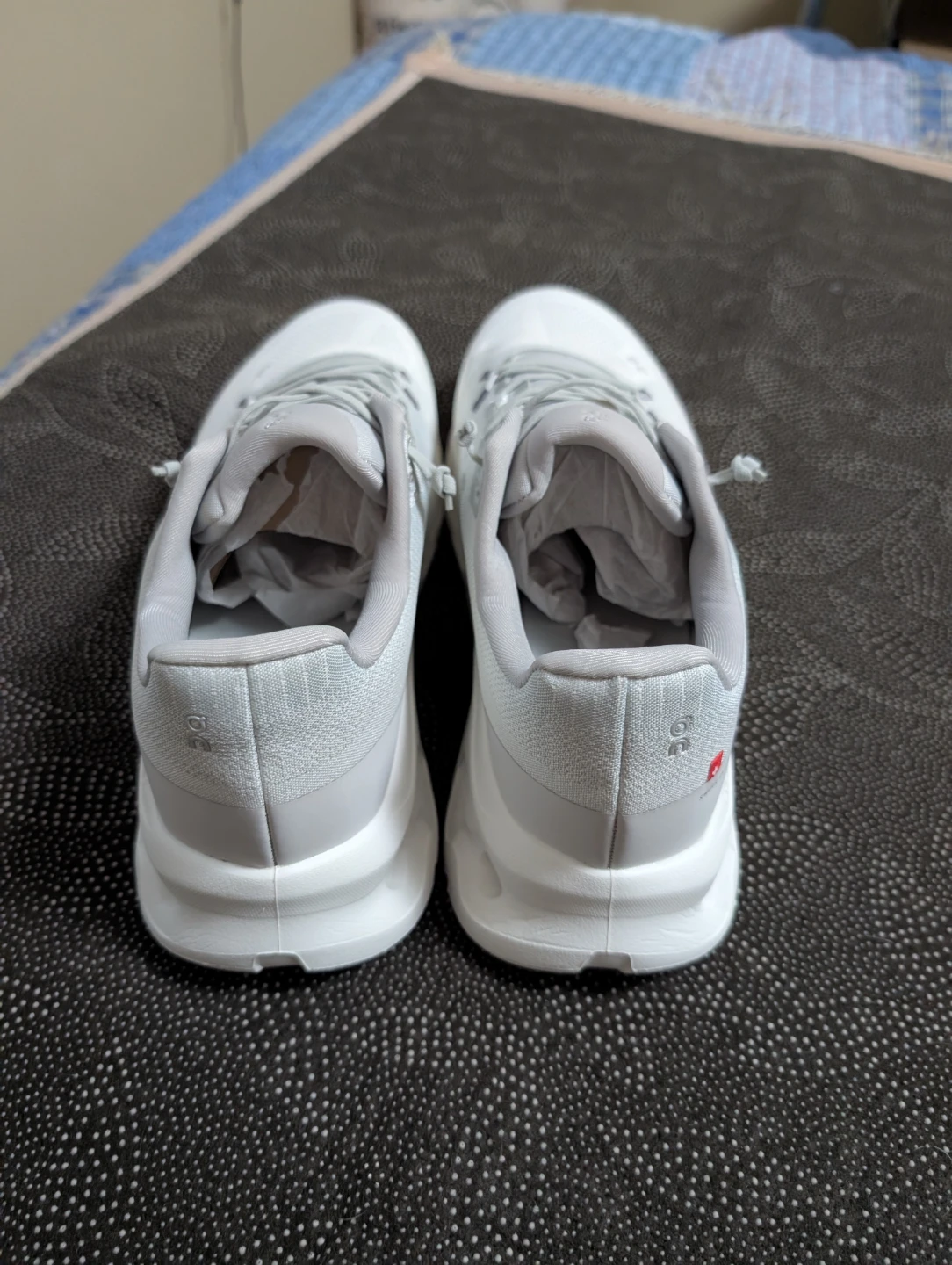 On Cloudnova White Running Shoes - photo 3
