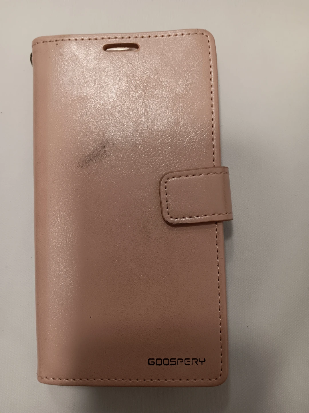 GOOSPERY Pink Faux Leather Wallet Phone Case - photo 3
